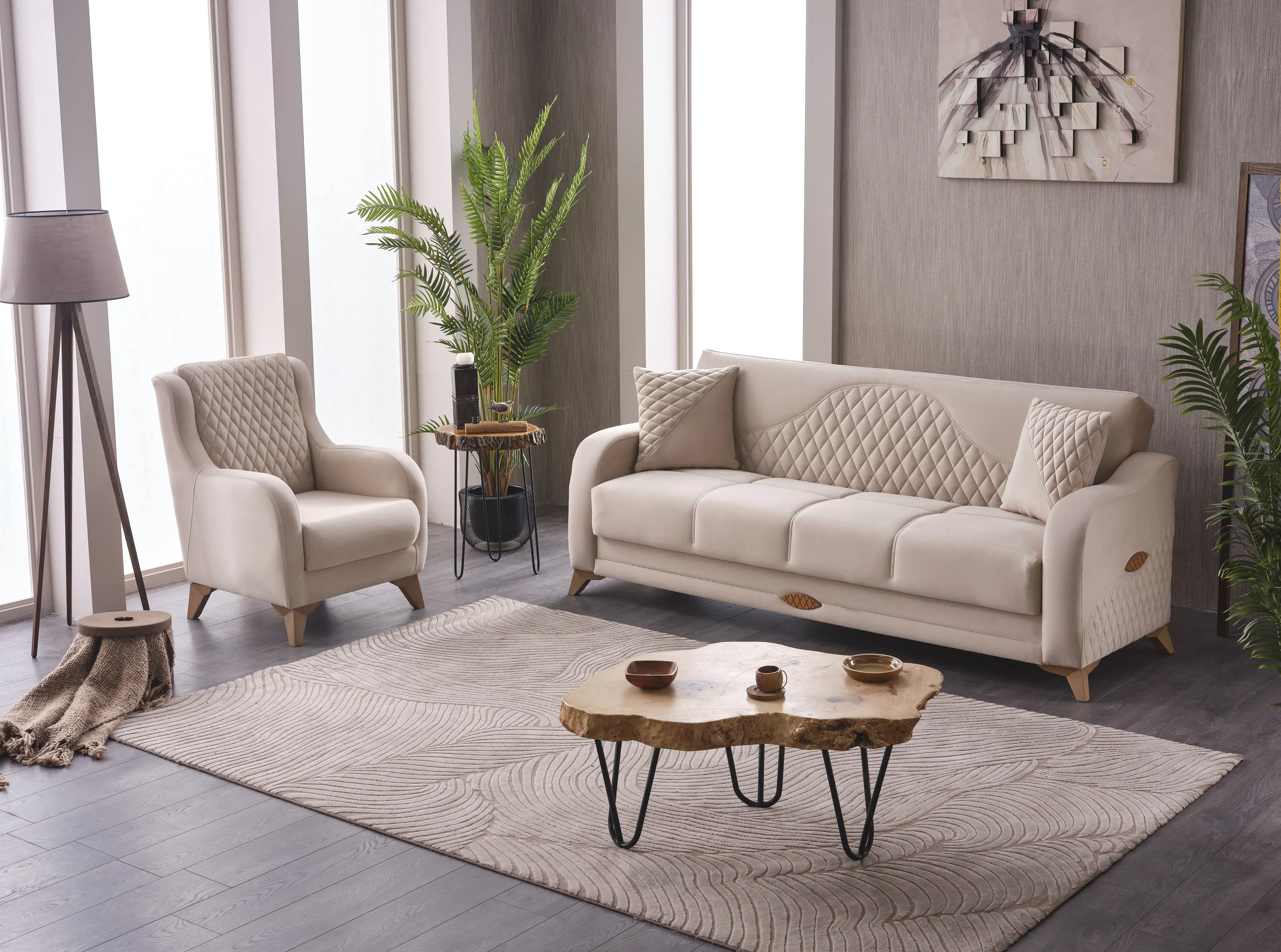 Sofa sofa sofa set and smart armchairs by Berjer