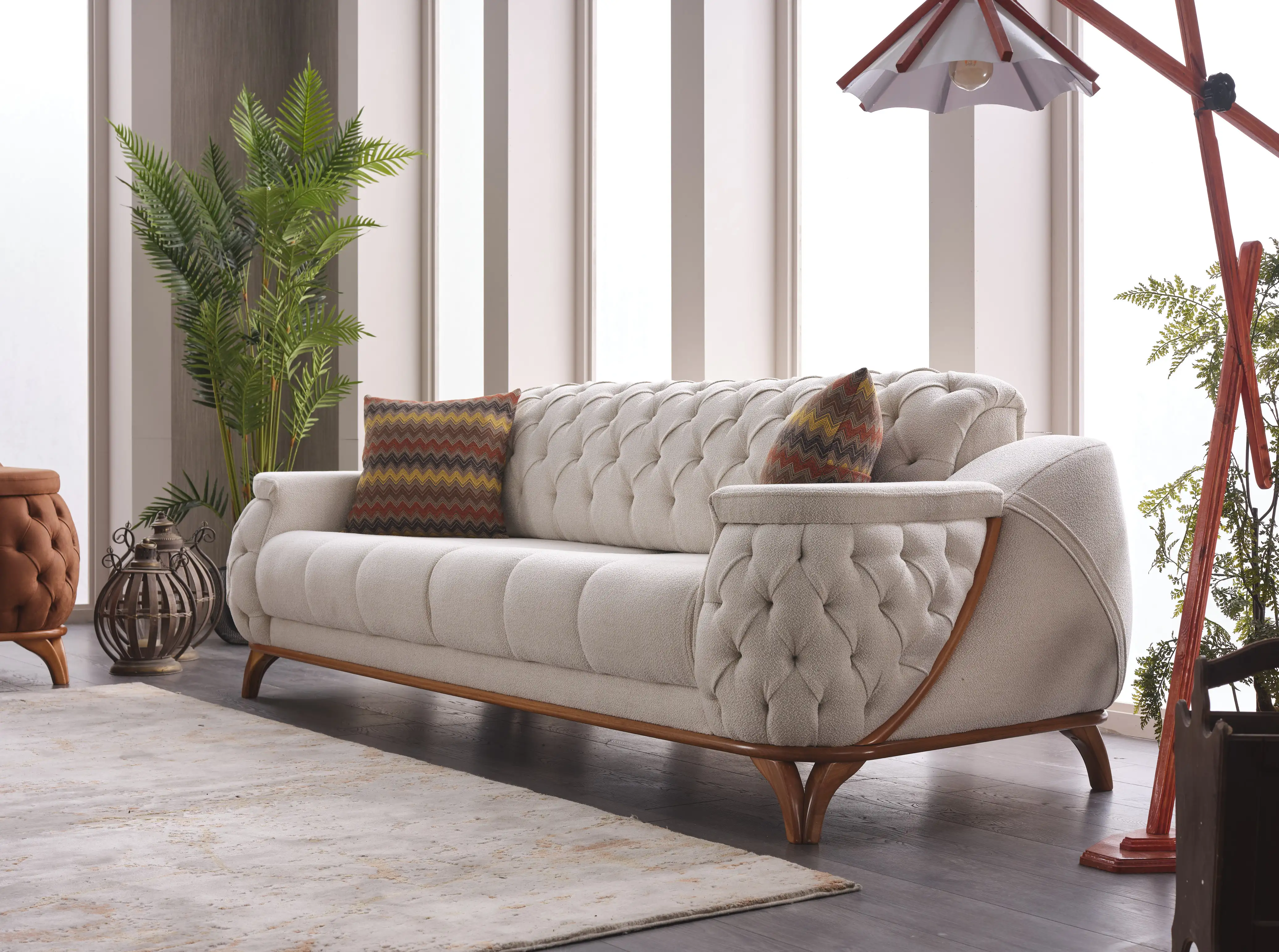 Barcelona Soft Set on the Berger type armchairs