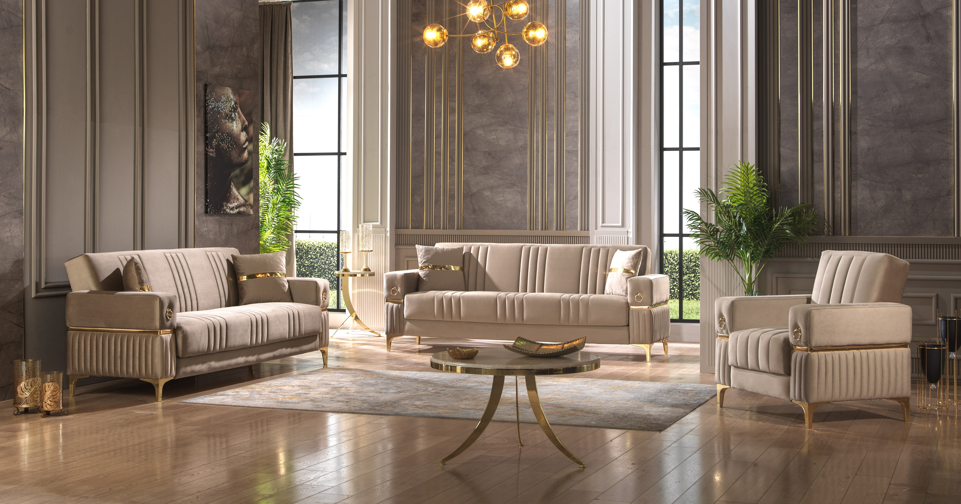 Sets Shab 2 and 3 small spaces