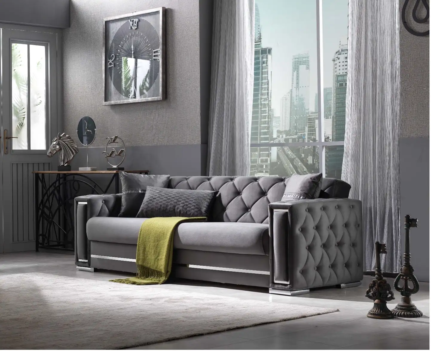 Sofa 3 -seater extension with Bolivia storage box